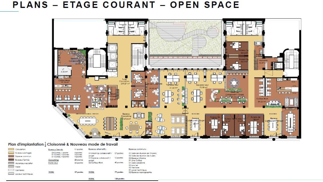 Bureau Paris 6756m² Location bureau Paris OLBUR2100551 19